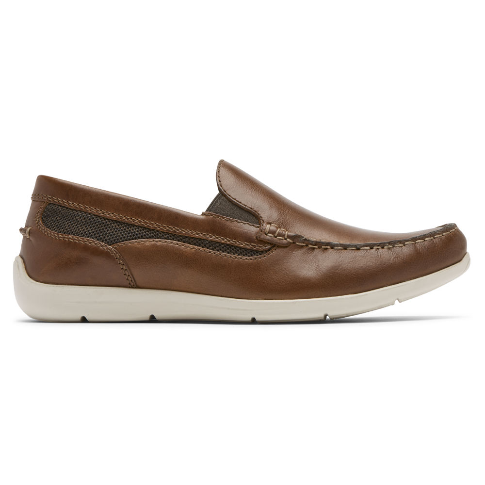 Slip-Ons Rockport Hombre Mexico - Cullen Venetian Marrom - WEFNU1509